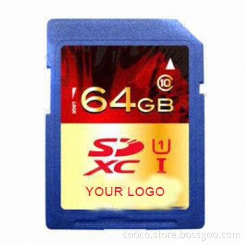 Class 10 SDHC Card, 1/2/4/8/16/32GB Available Capacity, Fully Supports UHS-I